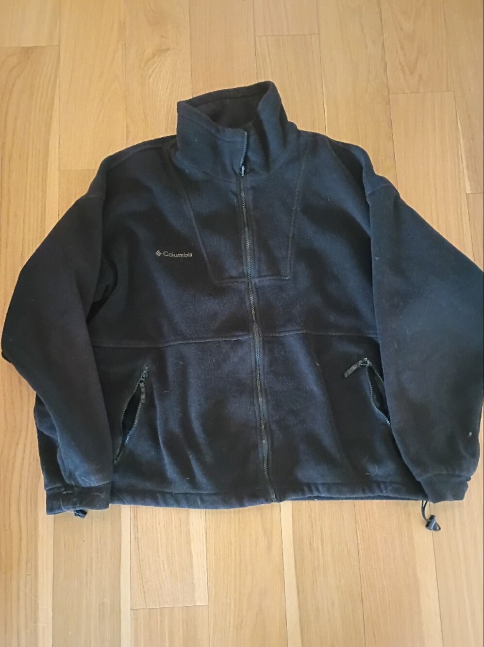 Columbia Men's Black Full-Zip Fleece Jacket XL